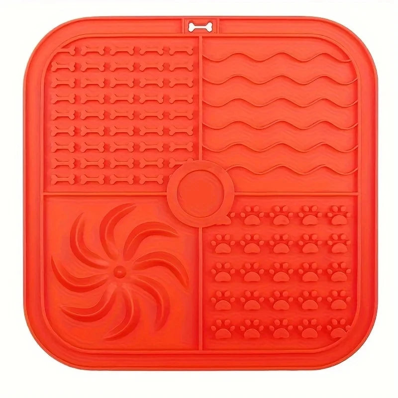 LickiePad®️- Slow Feeder Pad V2 + Random Coloured Spatula