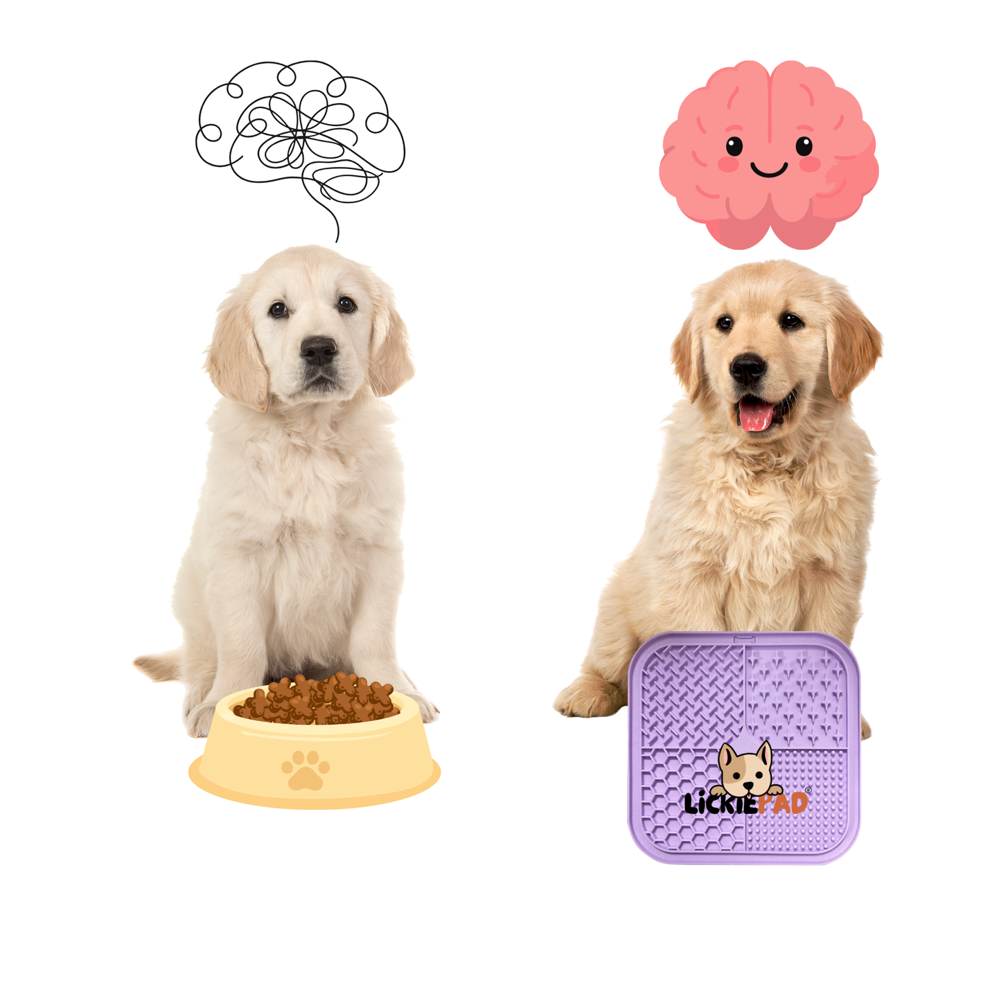 LickiePad®️- Slow Feeder & Anti-Choke Suction Pad
