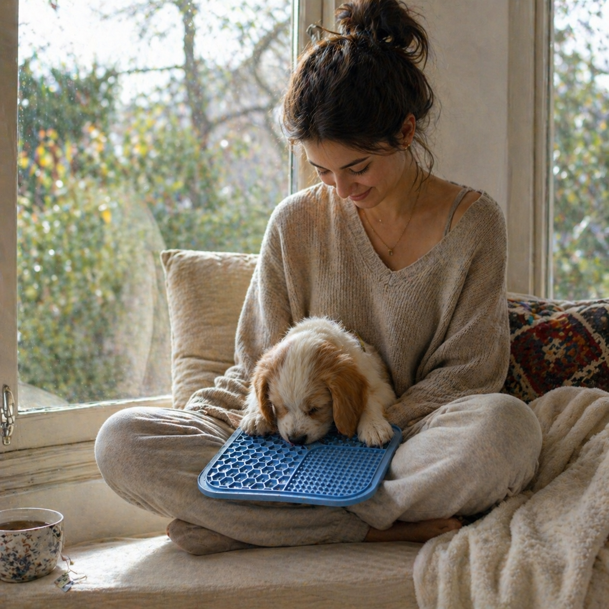 LickiePad®️- Slow Feeder & Anti-Choke Suction Pad