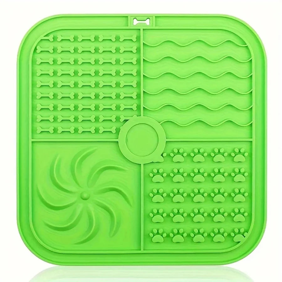 LickiePad®️- Slow Feeder Pad V2 + Random Coloured Spatula