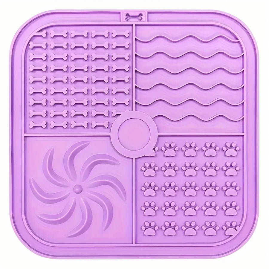 LickiePad®️- Slow Feeder Pad V2 + Random Coloured Spatula