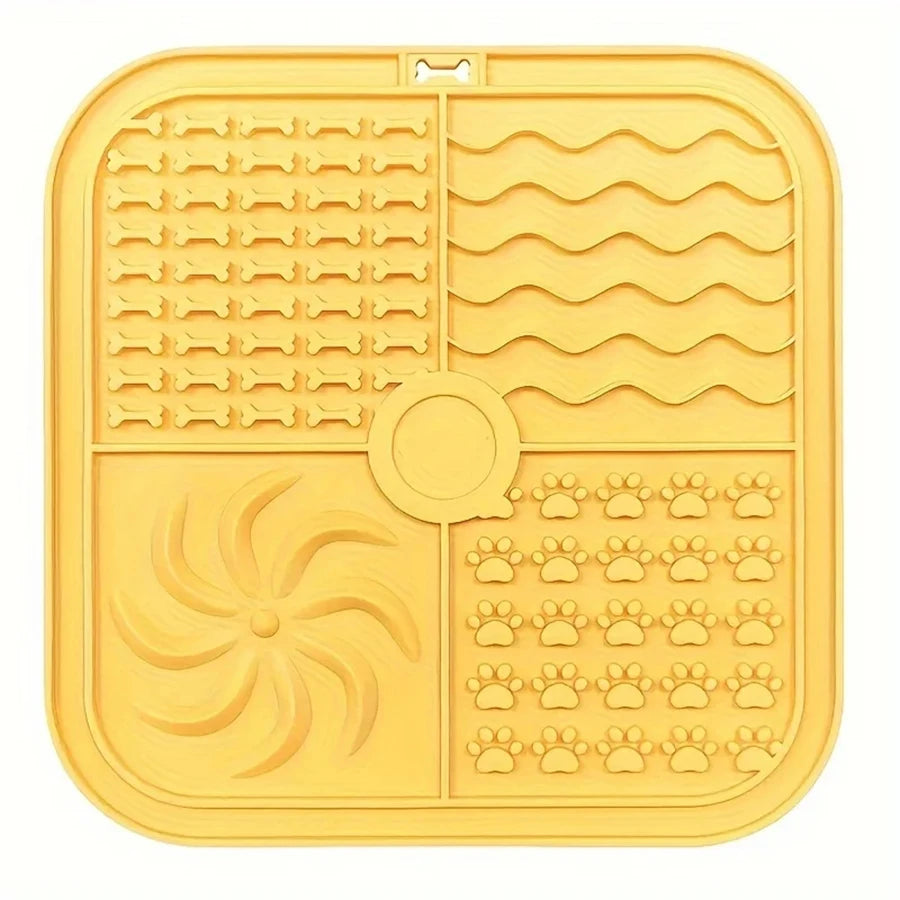 LickiePad®️- Slow Feeder Pad V2 + Random Coloured Spatula